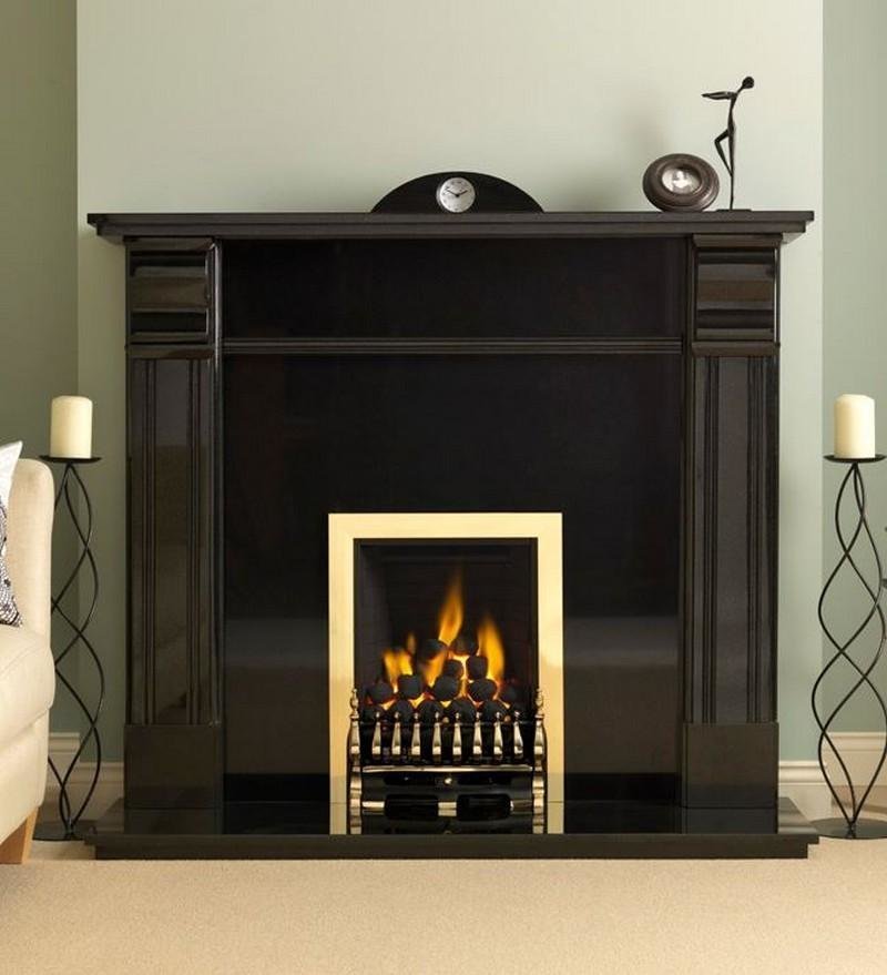 Pureglow Knighton Granite Fireplace Package With Blenheim Gas Fire